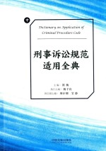 刑事<em>诉讼</em>规范<em>适用</em>全典  中