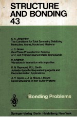 <em>STRUCTURE</em> AND BONDING 43 BONDING PROBLEMS
