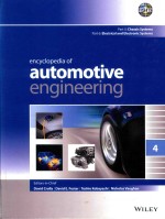 ENCYCLOPEDIA OF AUTOMOTIVE <em>ENGINEERING</em> <em>VOLUME</em> 4