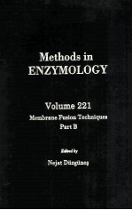 <em>Methods</em> in Enzymology Volume 221 Membrane Fusion Techniques Part B