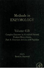 METHODS <em>IN</em> ENZYMOLOGY Complex Enzymes <em>in</em> Microbial Natural Product Biosynthesis