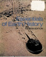 ESSENTIALS <em>OF</em> EARTH HISTORY <em>FOURTH</em> IDITION