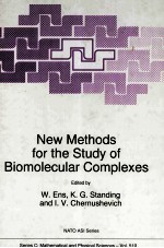 NEW <em>METHODS</em> FOR THE STUDY <em>OF</em> BIOMOLECULAR COMPLEXES