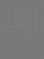 STANDARD VALUES <em>IN</em> NUTRITION AND METABOLISM