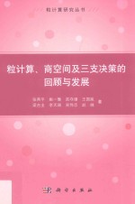 粒计算研究丛书  粒计算、商空间及三支决策的回顾与发展