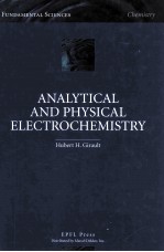 ANALYTICAL <em>AND</em> PHYSICAL ELECTROCHEMISTRY