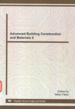 <em>ADVANCED</em> BUILDING CONSTRUCTION AND MATERIALS II
