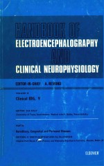 HAN<em>D</em>BOOK OF ELECTROENCEPHALOGRAPHY AN<em>D</em> CLINICAL NEUROPHYSIOLOGY VOLUME 15 PART B