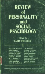 REVIEW <em>OF</em> PERSONALITY AND <em>SOCIAL</em> PSYCHOLOGY