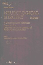 NEUROLOGICAL SURGERY <em>VOLUME</em> <em>2</em>