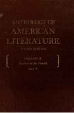 Anthology <em>of</em> American literature:<em>volume</em> 2(part 1)