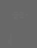 RESEARCH ANIMALS <em>IN</em> MEDIC<em>IN</em>E