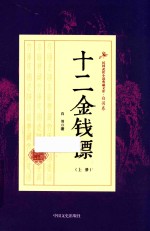 民国武侠小说典藏<em>文库</em>  十二金钱镖  上