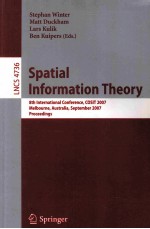 Spatial <em>Information</em> <em>Theory</em> 8th International Conference