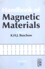 <em>VOLUME</em> TWENTY TWO HANDBOOK <em>OF</em> MAGNETIC MATERIALS