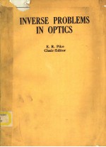 PROCEED<em>IN</em>GS SPIE <em>VOLUME</em> 808 <em>IN</em>VERSE PROBLEMS <em>IN</em> OPTICS