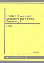 <em>FRONTIERS</em> OF MECHANICAL ENG<em>IN</em>EER<em>IN</em>G <em>AND</em> <em>MATERIALS</em> ENG<em>IN</em>EER<em>IN</em>G II PART 2