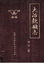 大冶铁<em>矿</em>志  1890-1985  第1卷  上