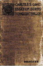 Carlyle's essay <em>on</em> burns