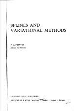 SPLINES AND VARIATIONAL <em>METHODS</em>