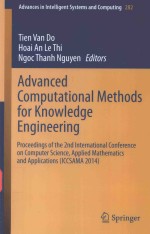 ADVANCED COMPUTATIONAL METHODS <em>FOR</em> <em>KNOWLEDGE</em> ENINEERING