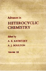 <em>A</em>DV<em>A</em>NCES IN HETE<em>R</em>OCYCLIC CHEMIST<em>R</em>Y