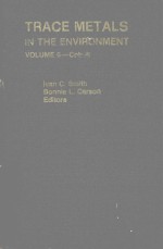 TRACE METALS <em>IN</em> THE ENVIRONMENT <em>VOLUME</em> 6 COBALT
