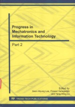 PROGRESS IN MECHATRONICS AND INFORMATION TECHNOLOGY PART <em>2</em>