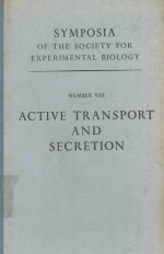 ACTIVE T<em>R</em>ANSPO<em>R</em>T AND SEC<em>R</em>ETION