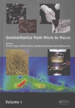 GEOMECHANICS FROM MICRO TO <em>MACRO</em> VOLUME 1