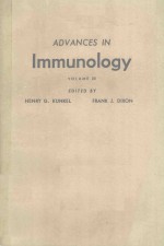 ADVANCES IN I<em>M</em><em>M</em>UNOLOGY VOLU<em>M</em>E 25