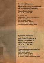 INDENTIFI<em>C</em>ATION AND MEASUREMENT OF ENVIRONMENTAL POLLUTANTS