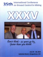35TH INTERNATIONAL CONFERENCE ON GROUND <em>CONTROL</em> IN MINING XXXV