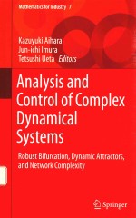 <em>ANALYSIS</em> AND CONTROL <em>OF</em> COMPLEX DYNAMICAL SYSTMES