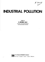 I<em>N</em>DUSTRIAL POLLUTIO<em>N</em>