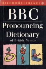 BBC pronouncing dictionary of British names  <em>2nd</em> ed