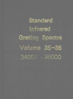 STANDARD INFRARED GRATING <em>SPECTRA</em> VOLUME 35-36
