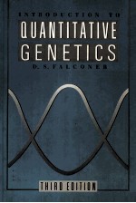 <em>INTRODUCTION</em> <em>TO</em> QUANTITATIVE GENETICS <em>THIRD</em> <em>EDITION</em>