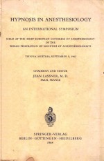 HYPNOSIS <em>IN</em> ANESTHESIOLOGY