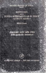 Selected Topics <em>on</em> Elementary Particle Physics