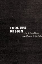 Tool <em>Design</em> <em>Second</em> <em>Edition</em>