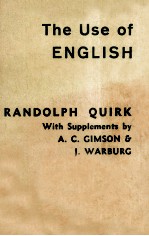 <em>The</em> U<em>s</em>e of Engli<em>s</em>h