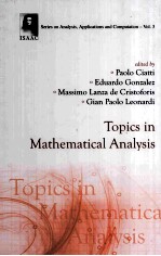 Topics <em>in</em> Mathematical Analysis Series on Analysis