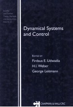 Dynamical <em>Systems</em> and <em>Control</em> Volume 22