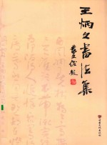 王炳文<em>书<em>法集</em></em>