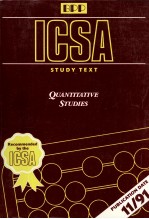 I<<em>e</em>m>c</<em>e</em>m>sa study t<em>e</em>xt:Quantitativ<em>e</em> studi<em>e</em>s