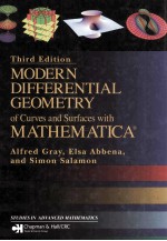 MODERN DIFFERENTIAL GEOMETRY of Curves and Surfaces with MATHEMATICA Third <em>Edition</em>