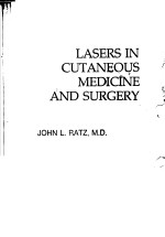 LASERS IN CUTANEOUS <em>MEDI</em>CINE AND SUR<em>G</em>ERY