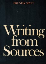 Writing <em>from</em> sources
