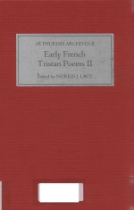 <em>EARLY</em> FRENCH TRISTAN POEMS VOLUME 2